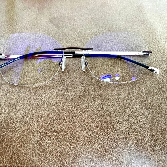 NWOT Morel Rimless Reading Glasses UV Blue Light - Picture 8 of 9